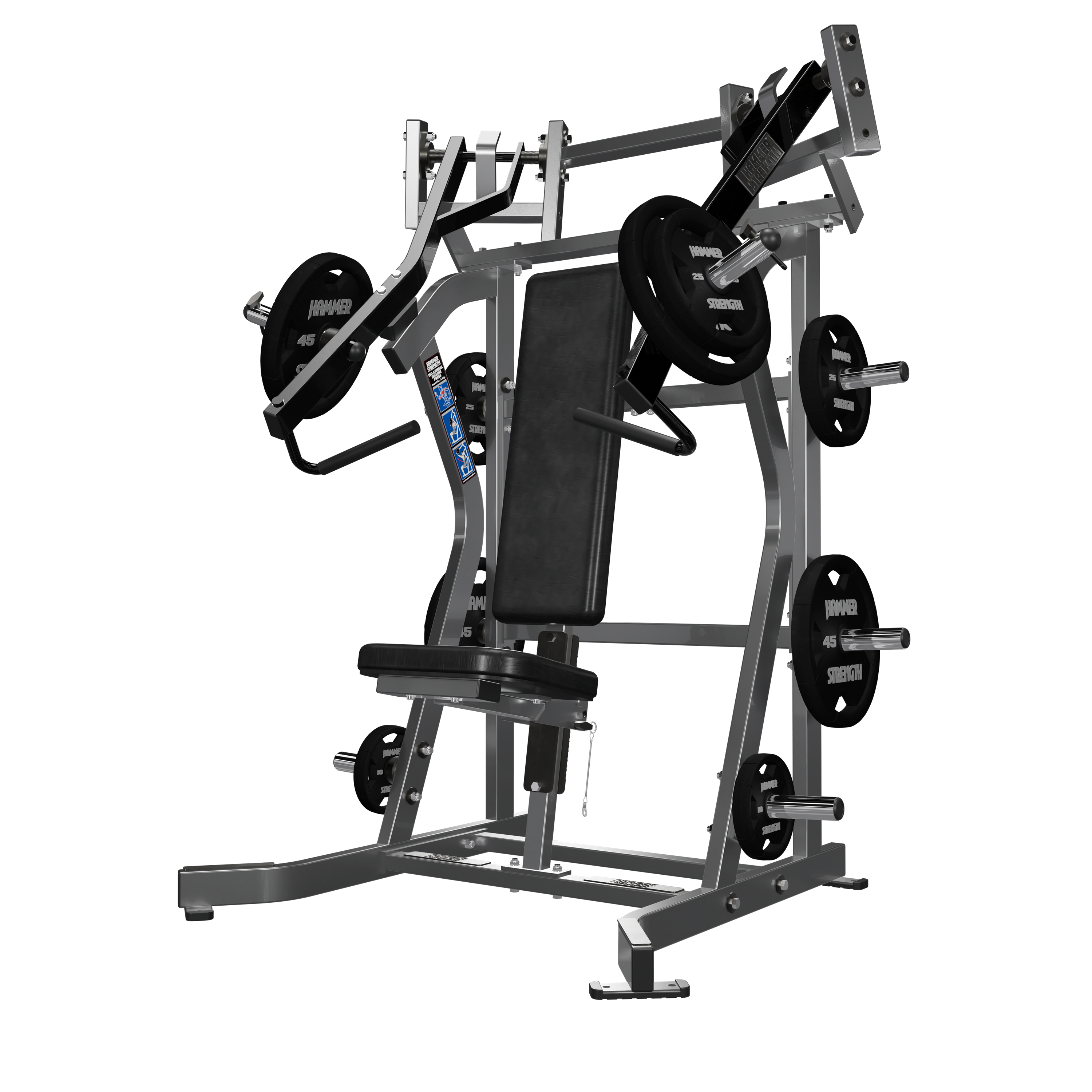 Plate Loaded Iso-Lateral Incline Press | Hammer Strength